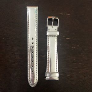 Silver Michele Watch Band